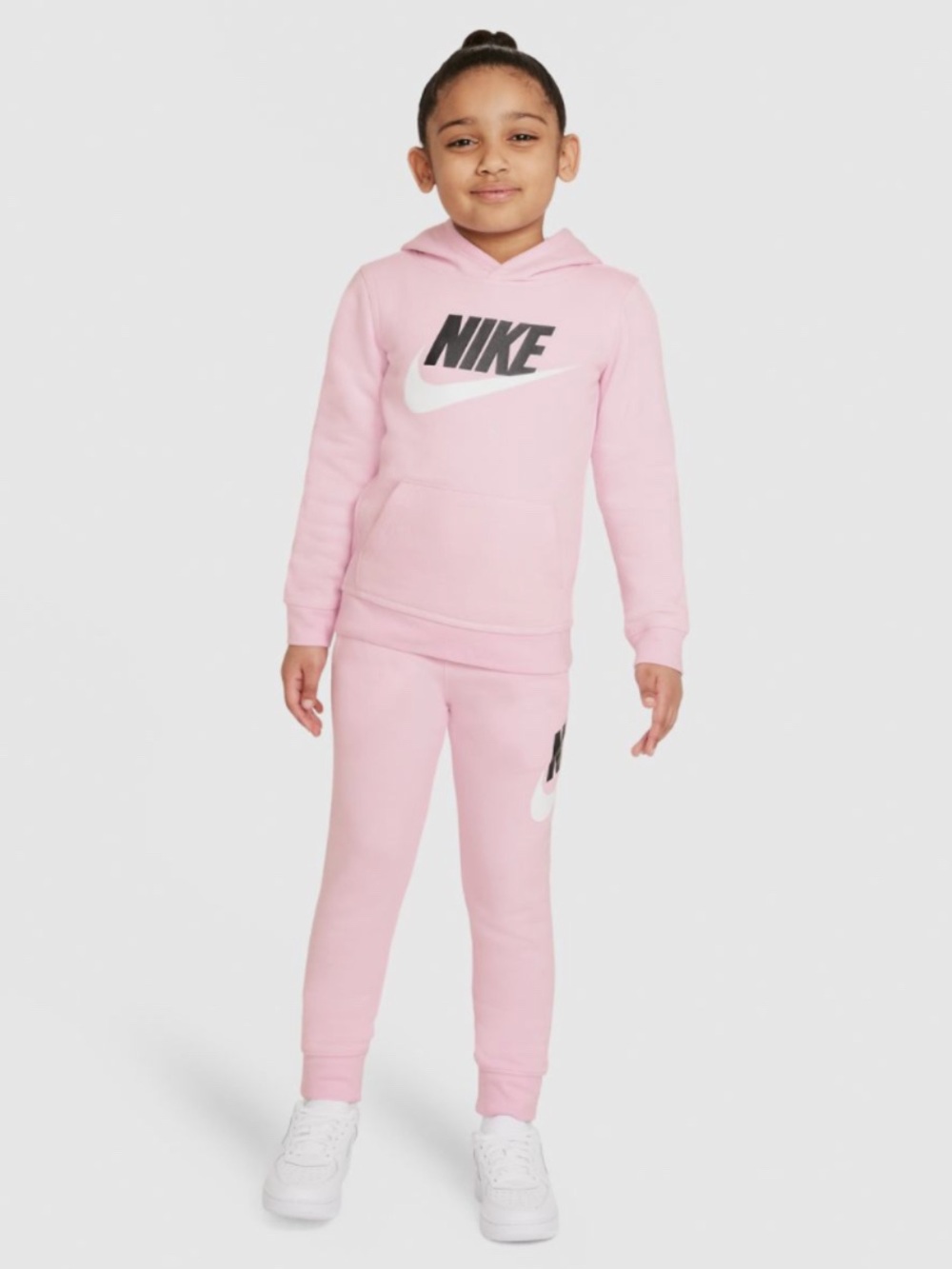 Nike Girls' Club Fleece Set Size 4T NWT Pink Foam